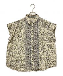 MAISON HOTEL（メゾンホテル）の古着「半袖シャツ」｜ベージュ