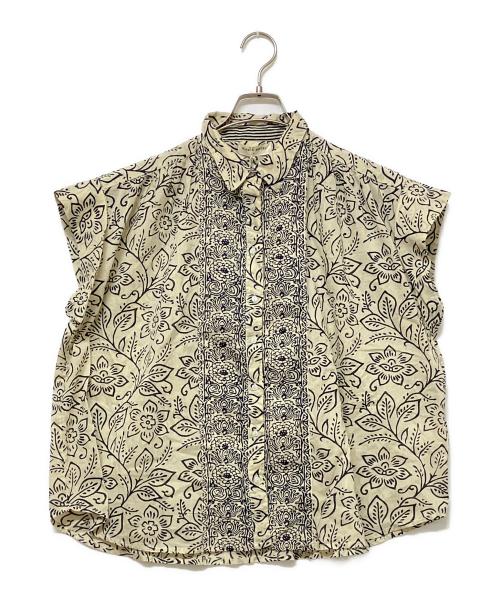 MAISON HOTEL（メゾンホテル）MAISON HOTEL (メゾンホテル) 半袖シャツ ベージュ サイズ:SIZE Sの古着・服飾アイテム