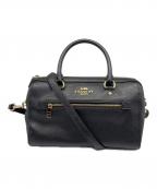 COACHコーチ）の古着「2WAYショルダーバッグ」｜ブラック