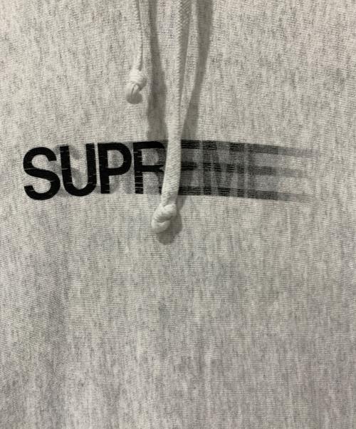 SUPREME（シュプリーム）SUPREME (シュプリーム) Motion Logo Hooded グレー サイズ:Mサイズの古着・服飾アイテム