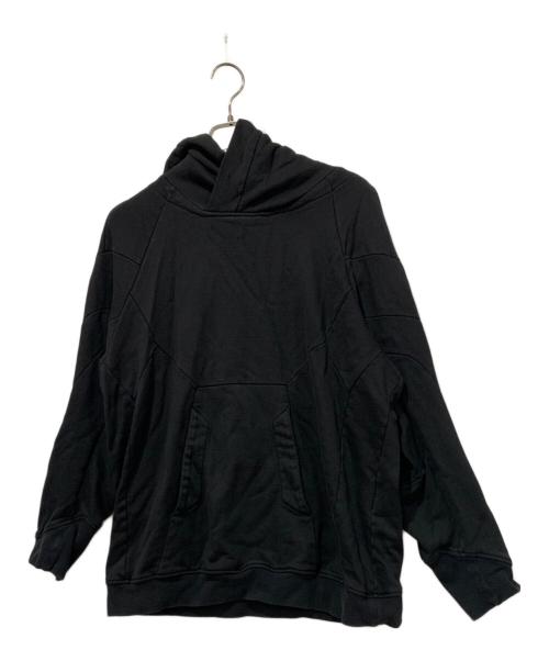JULIUS（ユリウス）JULIUS (ユリウス) パネルパーカー ブラック サイズ:SIZE 1の古着・服飾アイテム