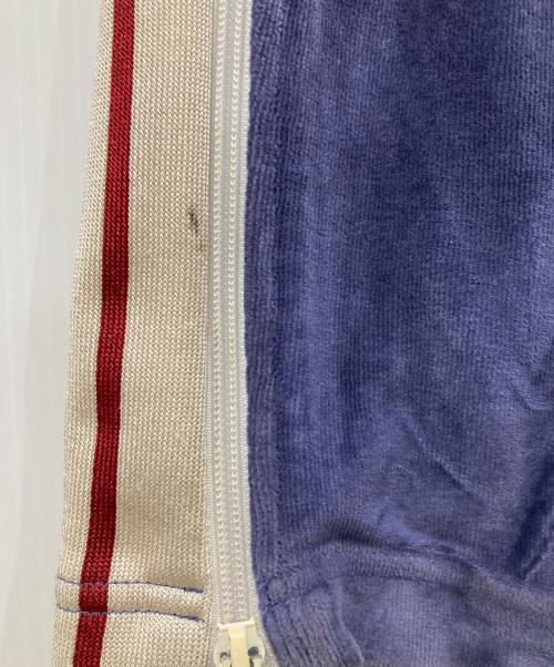 Palm Angels（パーム エンジェルス）Palm Angels (パーム エンジェルス) ベロアトラックパンツ ブルー サイズ:Mサイズの古着・服飾アイテム