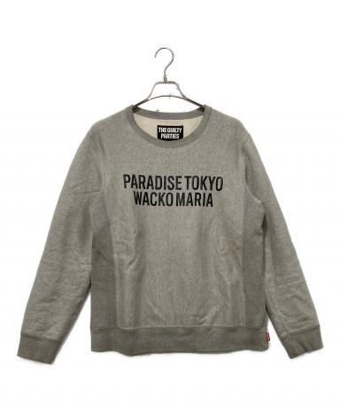 『WACKO MARIA』 ワコマリア　スウェット　刺繍ロゴ　グレー　【XL】 1071003414025209_01_0989w.jpeg