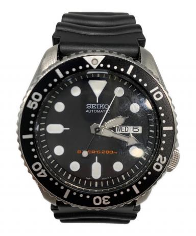 中古・古着通販】SEIKO (セイコー) ダイバーズウォッチ ブラック