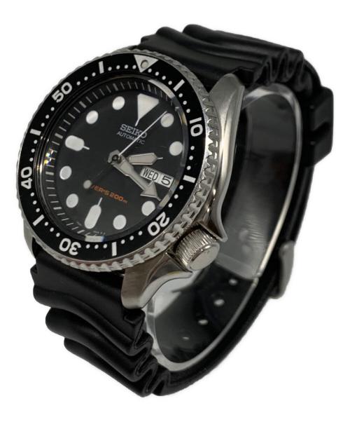 SEIKO（セイコー）SEIKO (セイコー) ダイバーズウォッチ ブラックの古着・服飾アイテム