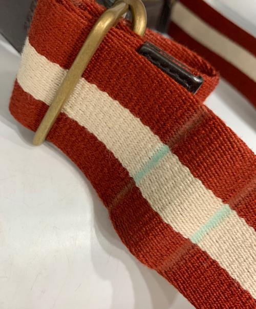 BALLY（バリー）BALLY (バリー) レザーショルダーバッグ トレインスポッティング ブラウンの古着・服飾アイテム