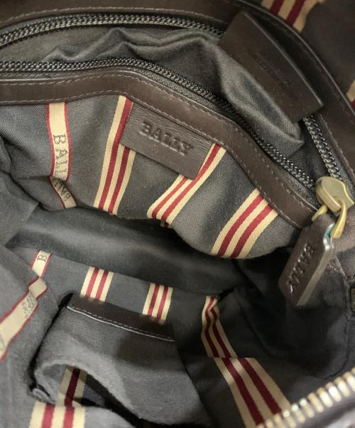 BALLY（バリー）BALLY (バリー) レザーショルダーバッグ トレインスポッティング ブラウンの古着・服飾アイテム