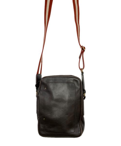 BALLY（バリー）BALLY (バリー) レザーショルダーバッグ トレインスポッティング ブラウンの古着・服飾アイテム