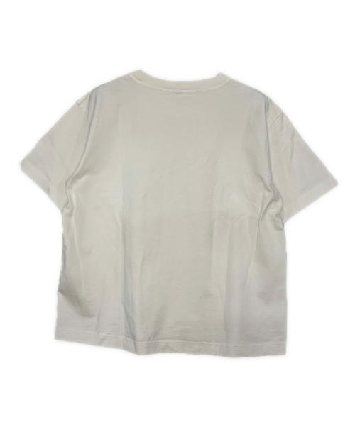Acne studios（アクネ ストゥディオズ）ACNE STUDIOS (アクネ ストゥディオス) プリント半袖カットソー ホワイト サイズ:M(175)の古着・服飾アイテム