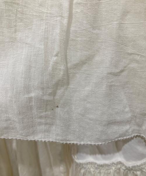 CASA FLINE（カーサフライン）CASA FLINE (カーサフライン) コットンティアードスカート ベージュ サイズ:FREEの古着・服飾アイテム