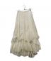CASA FLINE (カーサフライン) コットンティアードスカート ベージュ サイズ:FREE：11000円