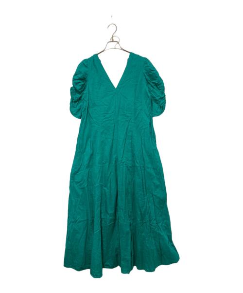 ne quittez pas（ヌキテパ）ne quittez pas (ヌキテパ) 半袖ワンピース グリーン サイズ:-の古着・服飾アイテム