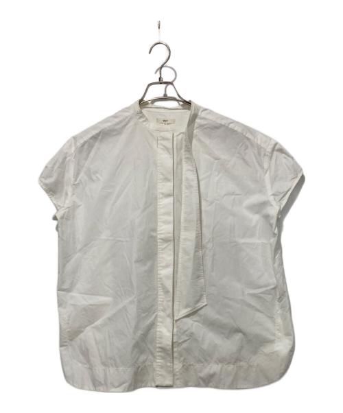 YORI（ヨリ）YORI (ヨリ) 半袖シャツ ホワイト サイズ:SIZE 38の古着・服飾アイテム