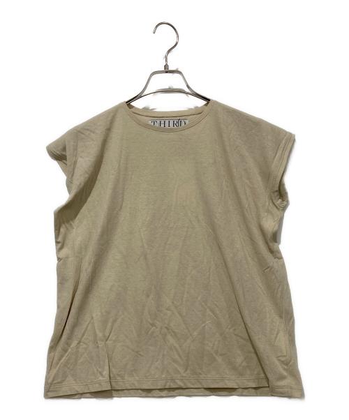 THIRD MAGAZINE（サードマガジン）THIRD MAGAZINE (サードマガジン) ノースリーブカットソー ベージュ サイズ:SIZE 9 未使用品の古着・服飾アイテム