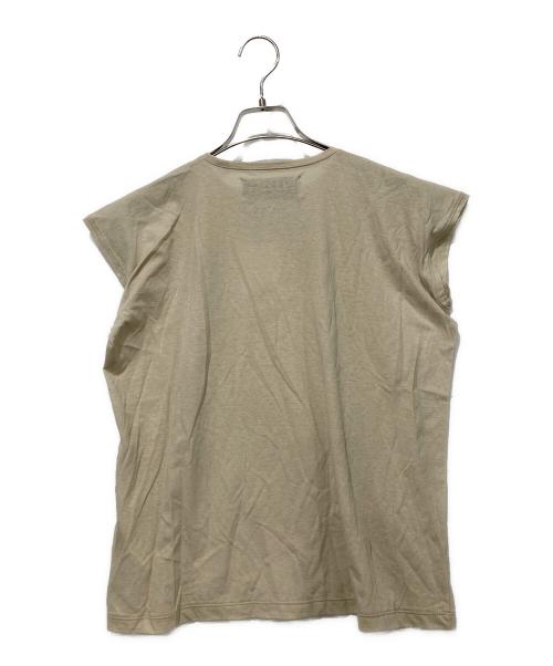 THIRD MAGAZINE（サードマガジン）THIRD MAGAZINE (サードマガジン) ノースリーブカットソー ベージュ サイズ:SIZE 9 未使用品の古着・服飾アイテム