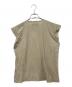 THIRD MAGAZINE (サードマガジン) ノースリーブカットソー ベージュ サイズ:SIZE 9 未使用品：6000円