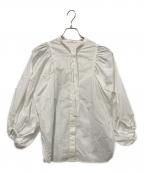 YORIヨリ）の古着「長袖ブラウス」｜ホワイト