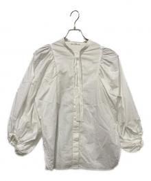 YORI（ヨリ）の古着「長袖ブラウス」｜ホワイト