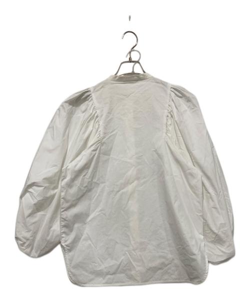 YORI（ヨリ）YORI (ヨリ) 長袖ブラウス ホワイト サイズ:FREEの古着・服飾アイテム