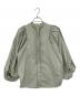 YORI（ヨリ）の古着「長袖ブラウス」｜グリーン