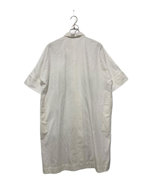 DANTON（ダントン）DANTON (ダントン) 半袖ワンピース ホワイト サイズ:SIZE 36の古着・服飾アイテム