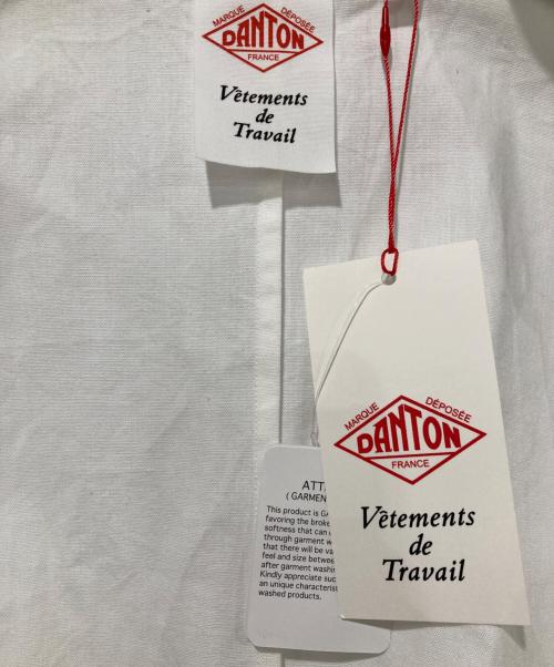 DANTON（ダントン）DANTON (ダントン) 半袖ワンピース ホワイト サイズ:SIZE 36の古着・服飾アイテム