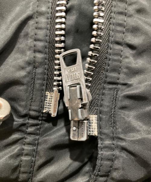 Schott（ショット）Schott (ショット) ファイアーマンジャケット ブラック サイズ:SIZE 16の古着・服飾アイテム