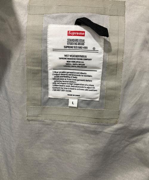 SUPREME（シュプリーム）SUPREME (シュプリーム) Arabic Wet Weather Parka ブラック サイズ:Lサイズの古着・服飾アイテム