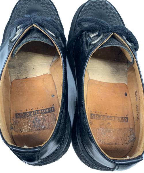 GEORGE COX（ジョージコックス）GEORGE COX (ジョージコックス) クリーパーシューズ/SKIPTON ブラック サイズ:SIZE 7の古着・服飾アイテム