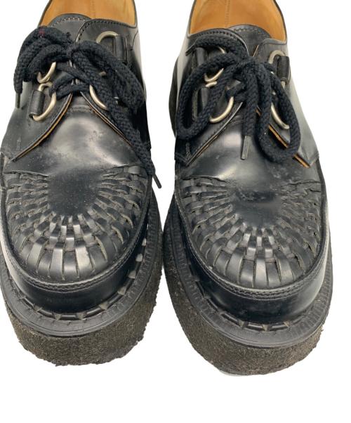 GEORGE COX（ジョージコックス）GEORGE COX (ジョージコックス) クリーパーシューズ/SKIPTON ブラック サイズ:SIZE 7の古着・服飾アイテム