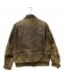 HARLEY-DAVIDSON (ハーレーダビッドソン) ラムレザージャケット ブラウン サイズ:SIZE 38：13000円