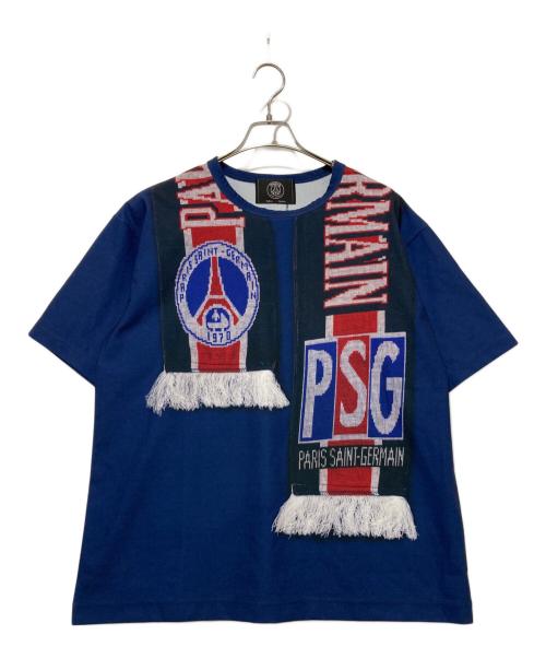 Paris Saint-Germain（パリサンジェルマン）Paris Saint-Germain (パリサンジェルマン) 半袖カットソー ネイビー サイズ:Lの古着・服飾アイテム