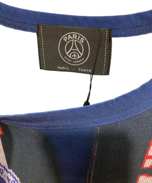 Paris Saint-Germain（パリサンジェルマン）Paris Saint-Germain (パリサンジェルマン) 半袖カットソー ネイビー サイズ:Lの古着・服飾アイテム