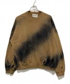 NOMA t.d.ノーマティーディー）の古着「クルーネックスウェット」｜ブラウン