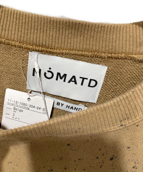 NOMA t.d.（ノーマティーディー）NOMA t.d. (ノーマティーディー) クルーネックスウェット ブラウン サイズ:3の古着・服飾アイテム