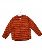 NANGAナンガ）の古着「ダウンジャケット」｜オレンジ