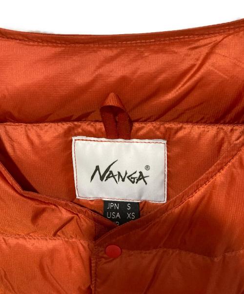 NANGA（ナンガ）NANGA (ナンガ) ダウンジャケット オレンジ サイズ:Sサイズの古着・服飾アイテム