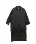 TODAYFULトゥデイフル）の古着「Soutiencollar Over Coat」｜ブラック