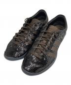 adidas×WALES BONNERアディダス×ウェールズボナー）の古着「WALES BONNER × ADIDAS ORIGINALS KARINTHA LO BLACK/BROWN SEQUIN」｜ダークブラウン