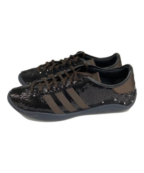 adidas（アディダス）adidas (アディダス) WALES BONNER (ウェールズボナー) WALES BONNER × ADIDAS ORIGINALS KARINTHA LO BLACK/BROWN SEQUIN ダークブラウン サイズ:27cmの古着・服飾アイテム