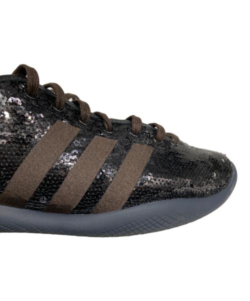adidas（アディダス）adidas (アディダス) WALES BONNER (ウェールズボナー) WALES BONNER × ADIDAS ORIGINALS KARINTHA LO BLACK/BROWN SEQUIN ダークブラウン サイズ:27cmの古着・服飾アイテム