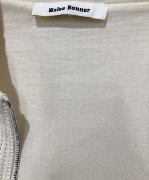 WALES BONNER（ウェールズボナー）WALES BONNER (ウェールズボナー) Stereo フーディ アイボリー サイズ:XSサイズの古着・服飾アイテム