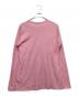COMME des GARCONS SHIRT (コムデギャルソンシャツ) 長袖カットソー ピンク サイズ:L：4000円