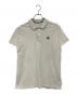 MONCLER（モンクレール）の古着「MAGLIA POLO MANICA CORTA」｜ホワイト