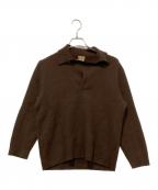 HERMESエルメス）の古着「ニット」｜ブラウン