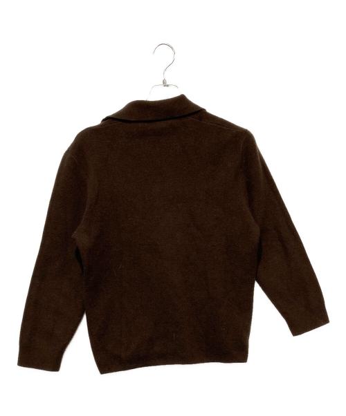 HERMES（エルメス）HERMES (エルメス) ニット ブラウン サイズ:Mサイズの古着・服飾アイテム