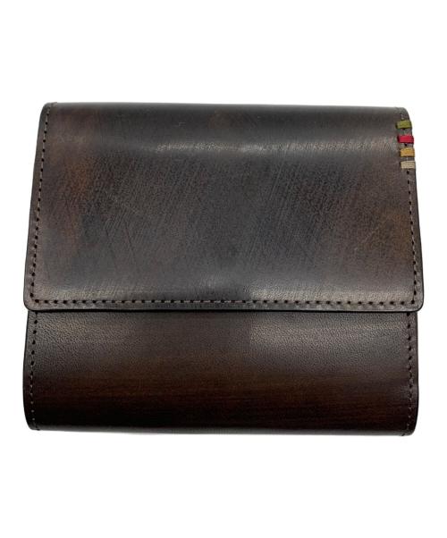 PAUL SMITH（ポールスミス）PAUL SMITH (ポールスミス) 2つ折り財布 ブラウンの古着・服飾アイテム