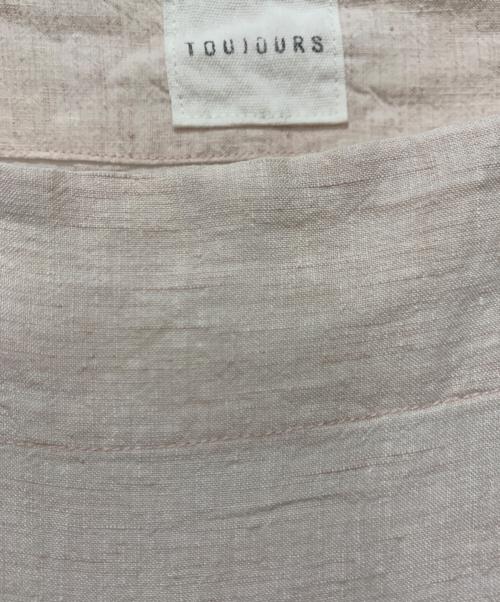 Toujours（トゥジュー）Toujours (トゥジュー) 半袖ワンピース ピンク サイズ:FREEの古着・服飾アイテム