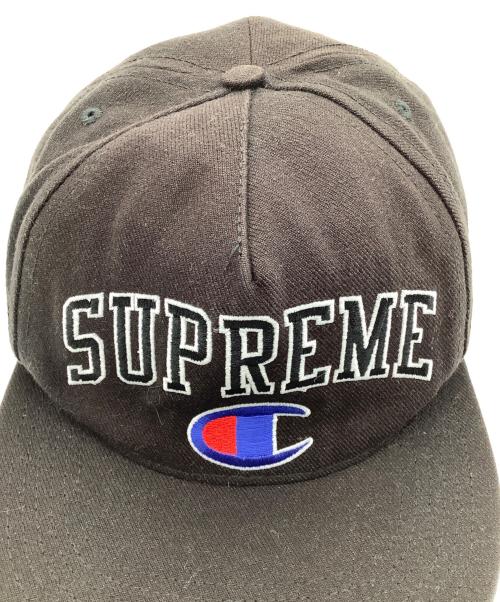 SUPREME（シュプリーム）SUPREME (シュプリーム) Champion (チャンピオン) キャップ ブラウンの古着・服飾アイテム