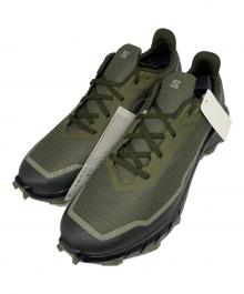 SALOMON（サロモン）の古着「トレッキングシューズ」｜カーキ